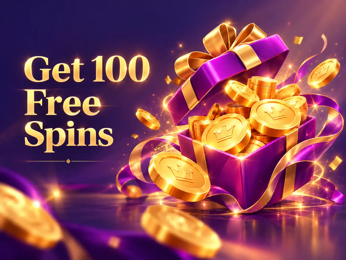 One hundred free spins promo