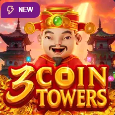 3 Coin Towers jackpot slot