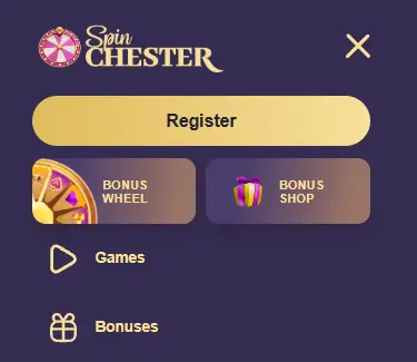 Spinchester app icon on a phone home screen